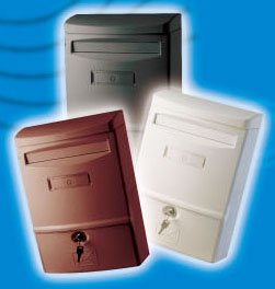 Schránka poštovní plastová ABS-2 bílá 272x383x113 mm LTP2 - Vybavení pro dům a domácnost Schránky, pokladny, skříňky Schránky poštovní, vhozy, přísl.